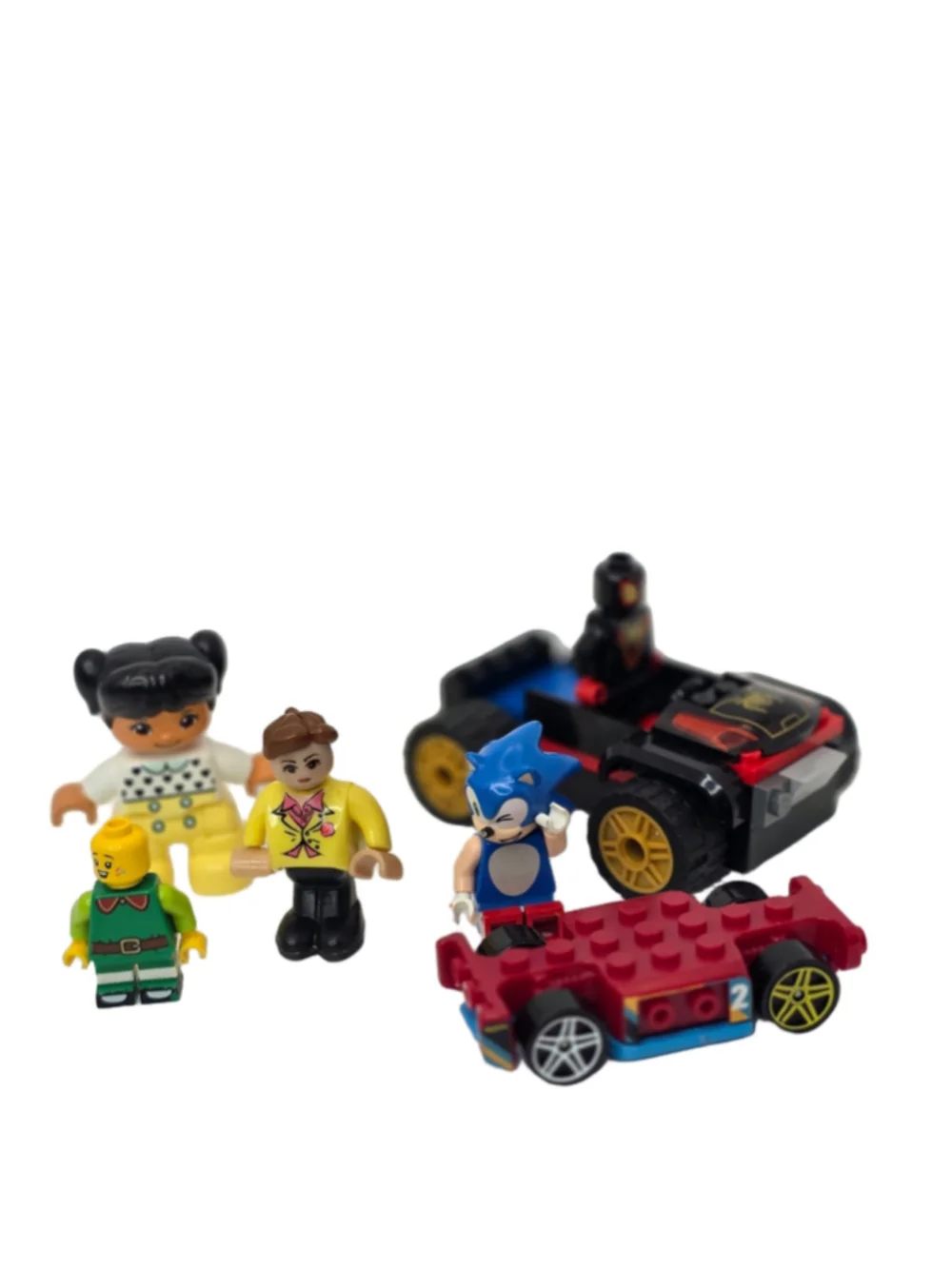 LEGO Building Set Figures and Vehicle Black and Red One Size